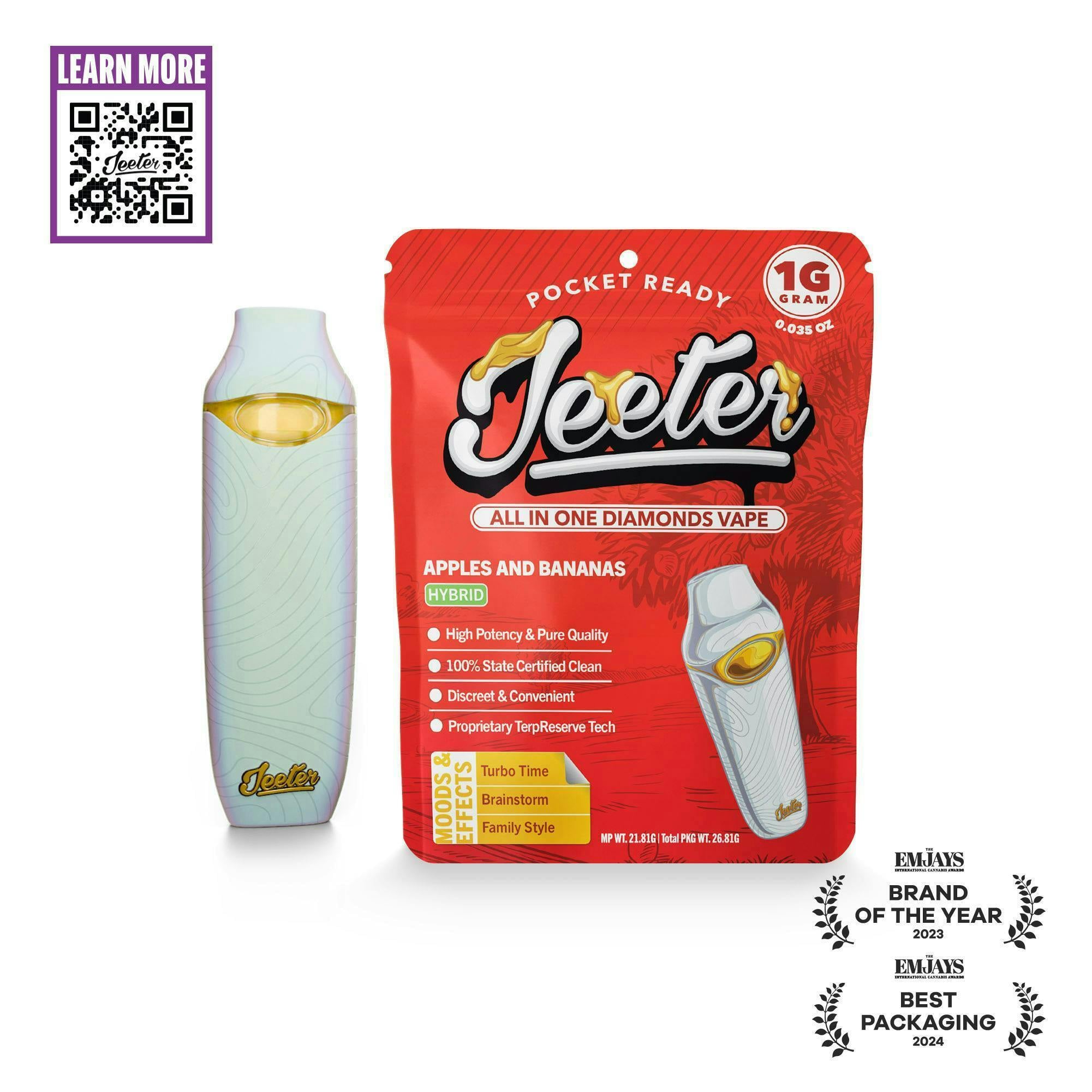 Jeeter: Apples & Bananas