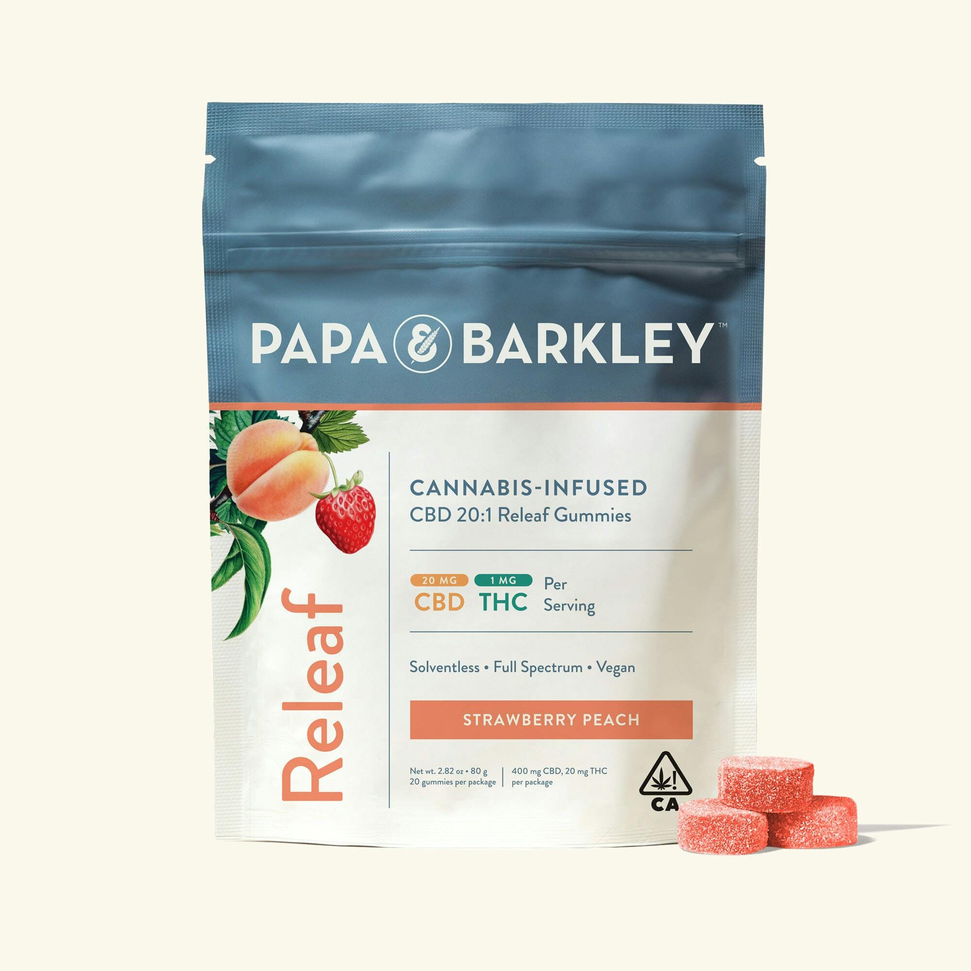 Strawberry Peach 20:1 CBD:THC 20 Pack