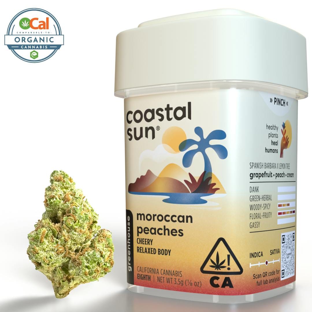 Coastal Sun: Moroccan Peaches