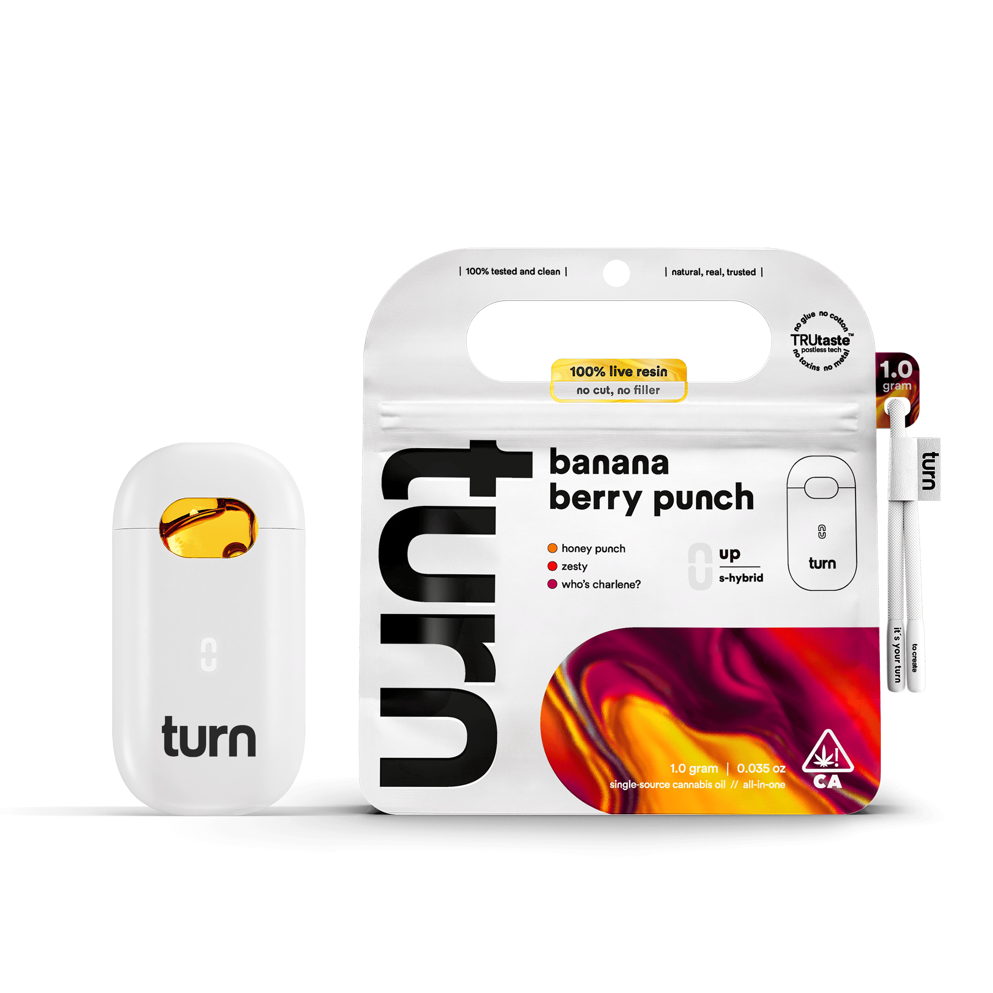 turn: Banana Berry Punch