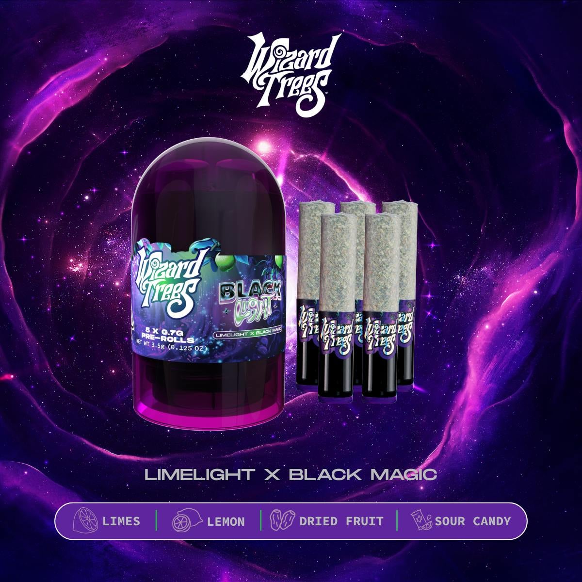 WIZARD TREES: Black Light