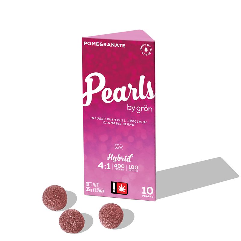 Pomegranate 4:1 CBD:THC 10 Pack Gummies