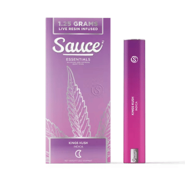 Sauce: King Kush - 1.25G - Essential Live resin Infused AIO
