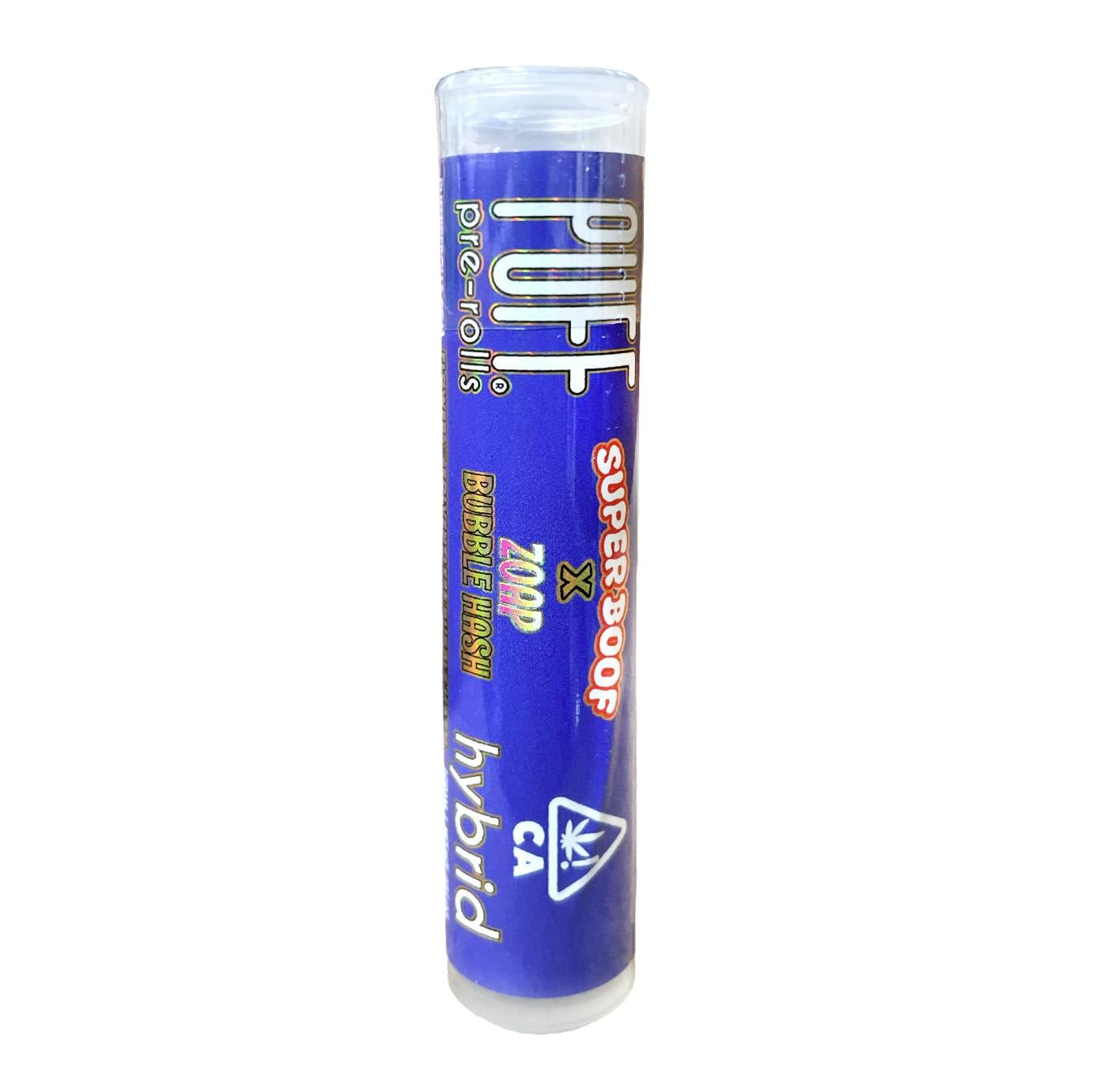 Super Boof x Zoap 1g Hash-Infused Preroll