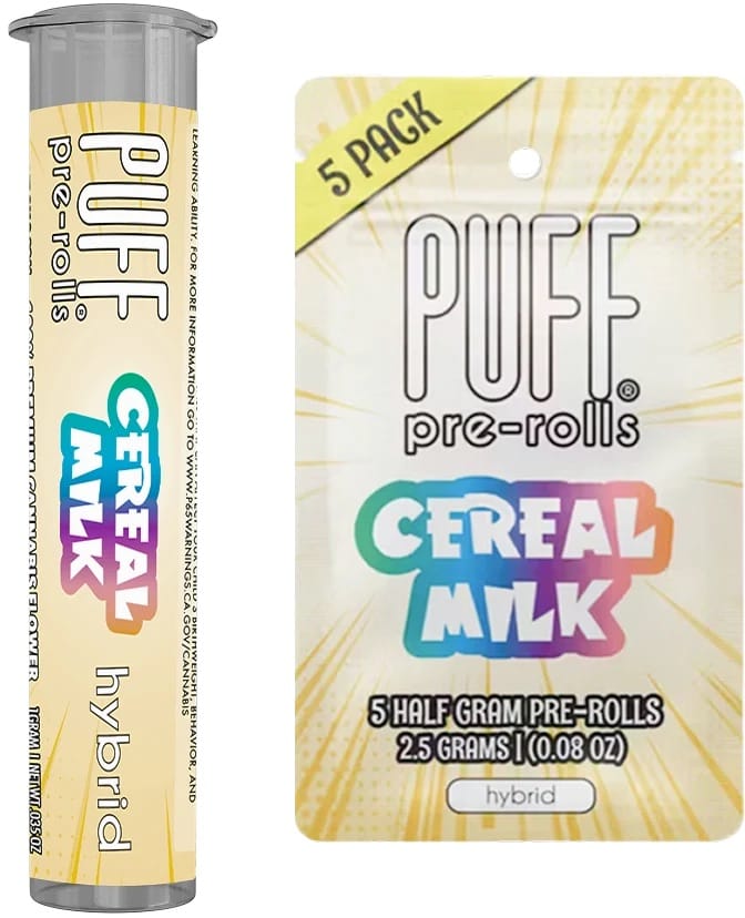 Cereal Milk 2.5g Preroll 5 Pack