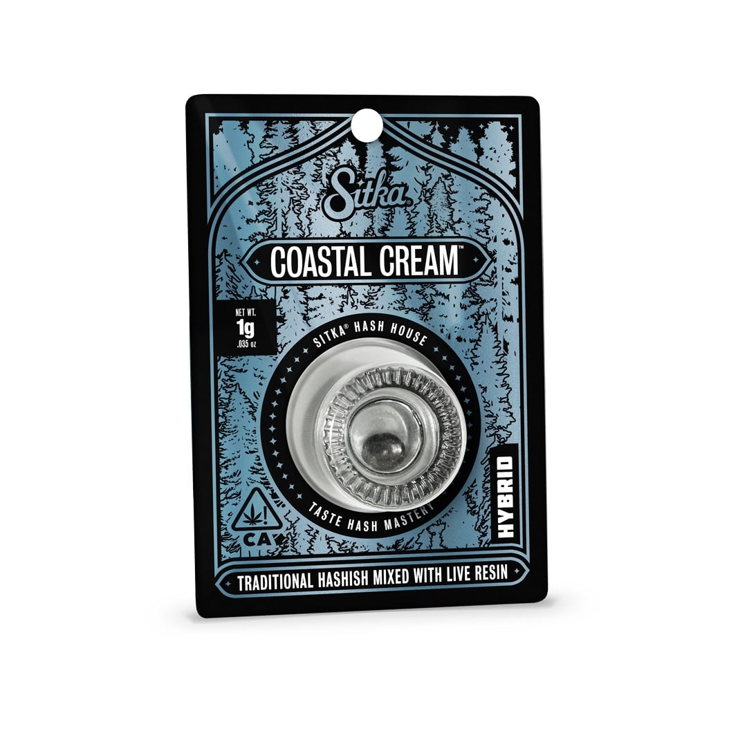 Coastal Cream 1g Mixed Live Resin Hash