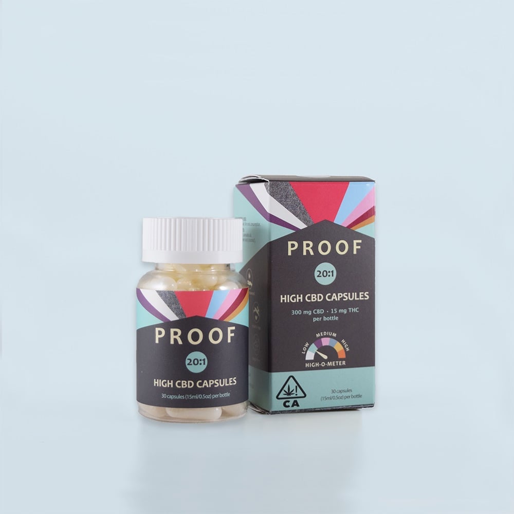 20:1 CBD:THC Capsules 30ct
