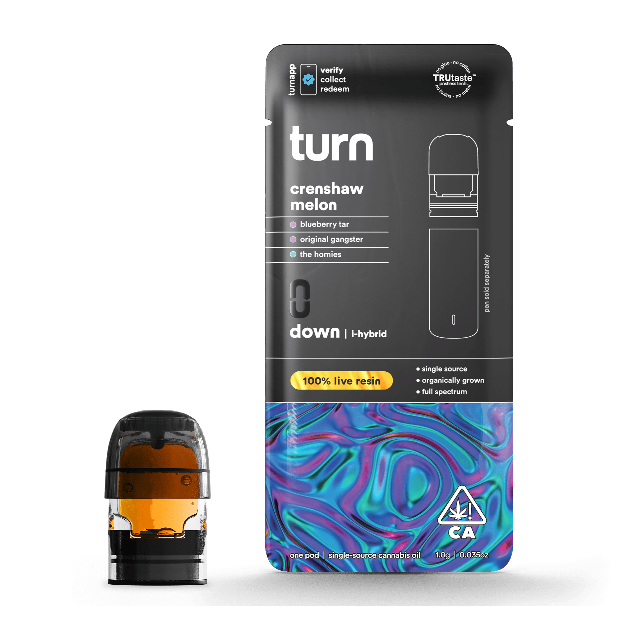 Crenshaw Melon 1g Live Resin Pod