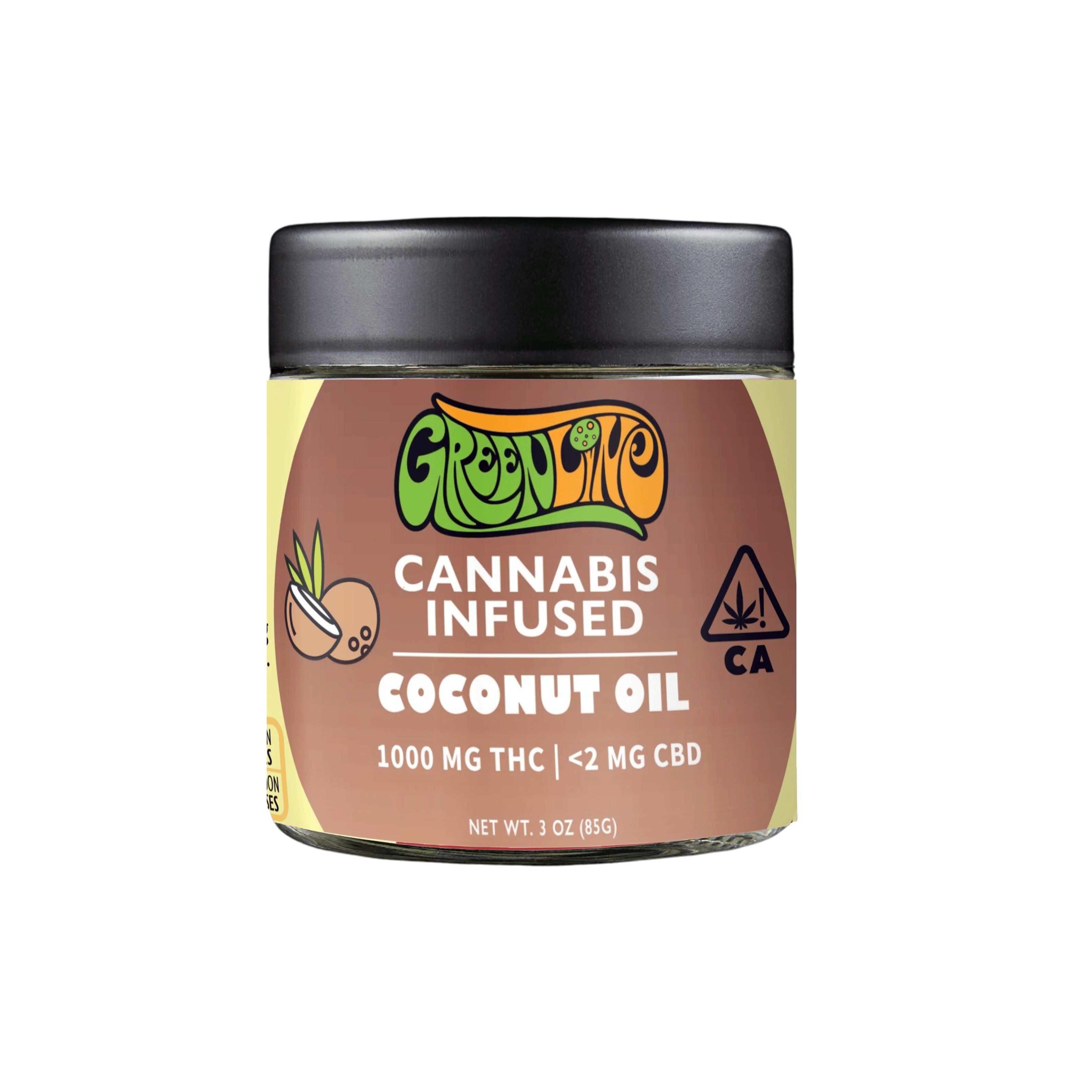 Coconut Oil 1000mg 3 Oz.